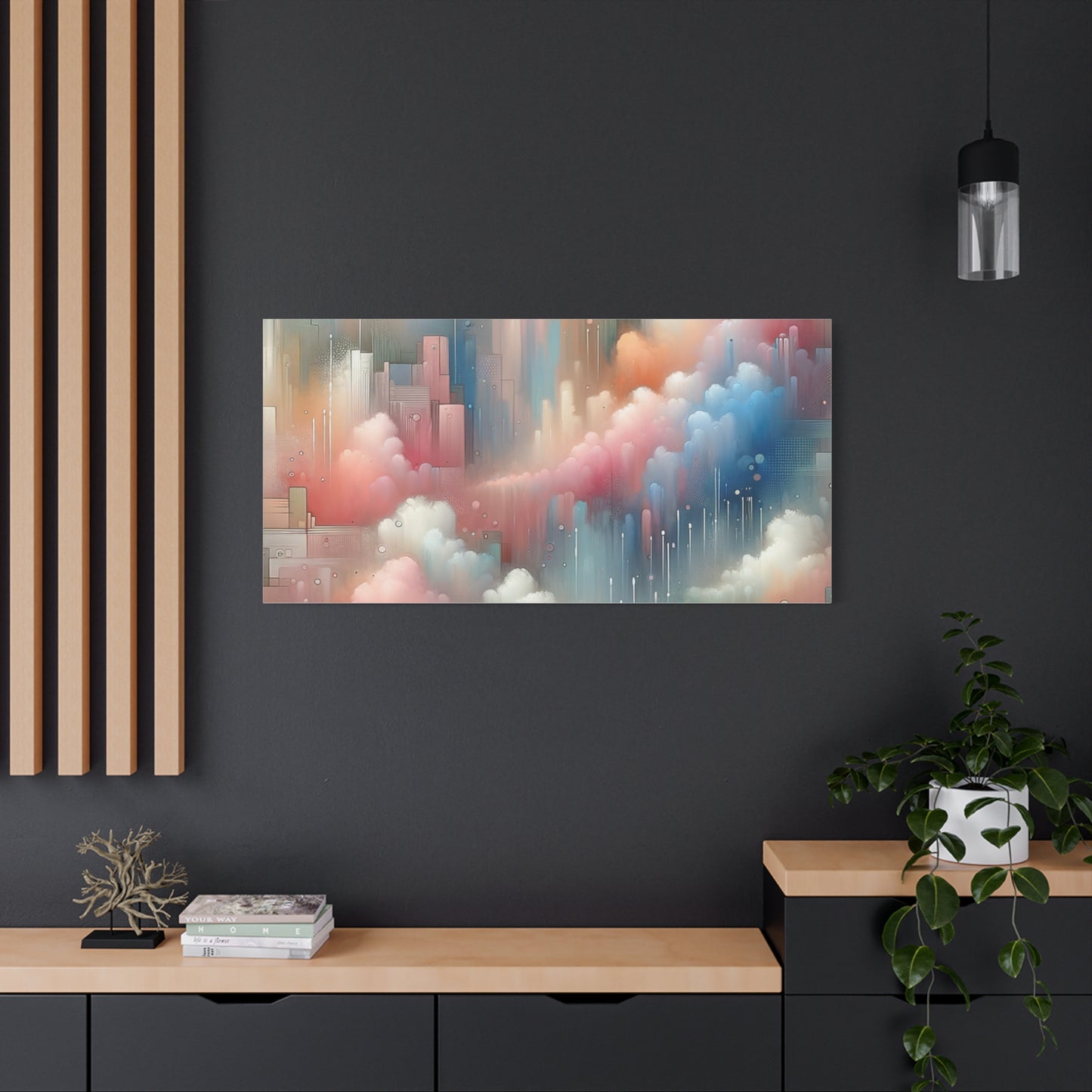 Abstract Cloudscape Matte Canvas, Stretched, 1.25"