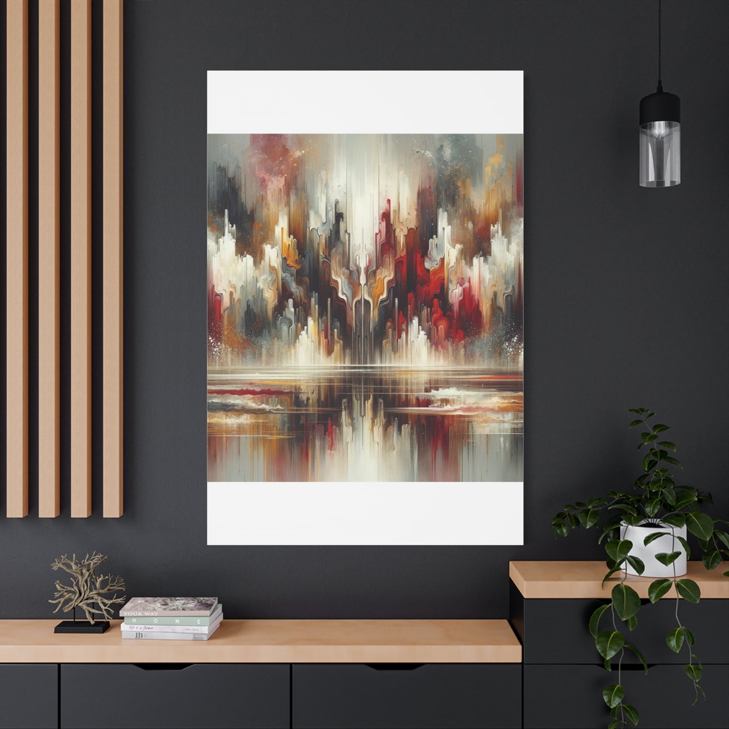 Abstract Symphony - Matte Canvas, Stretched, 1.25"