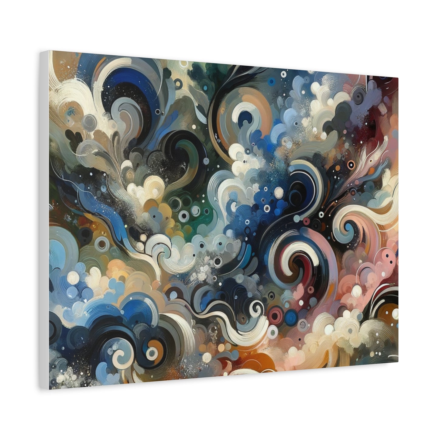 Abstract Swirls - Matte Canvas, Stretched, 1.25"