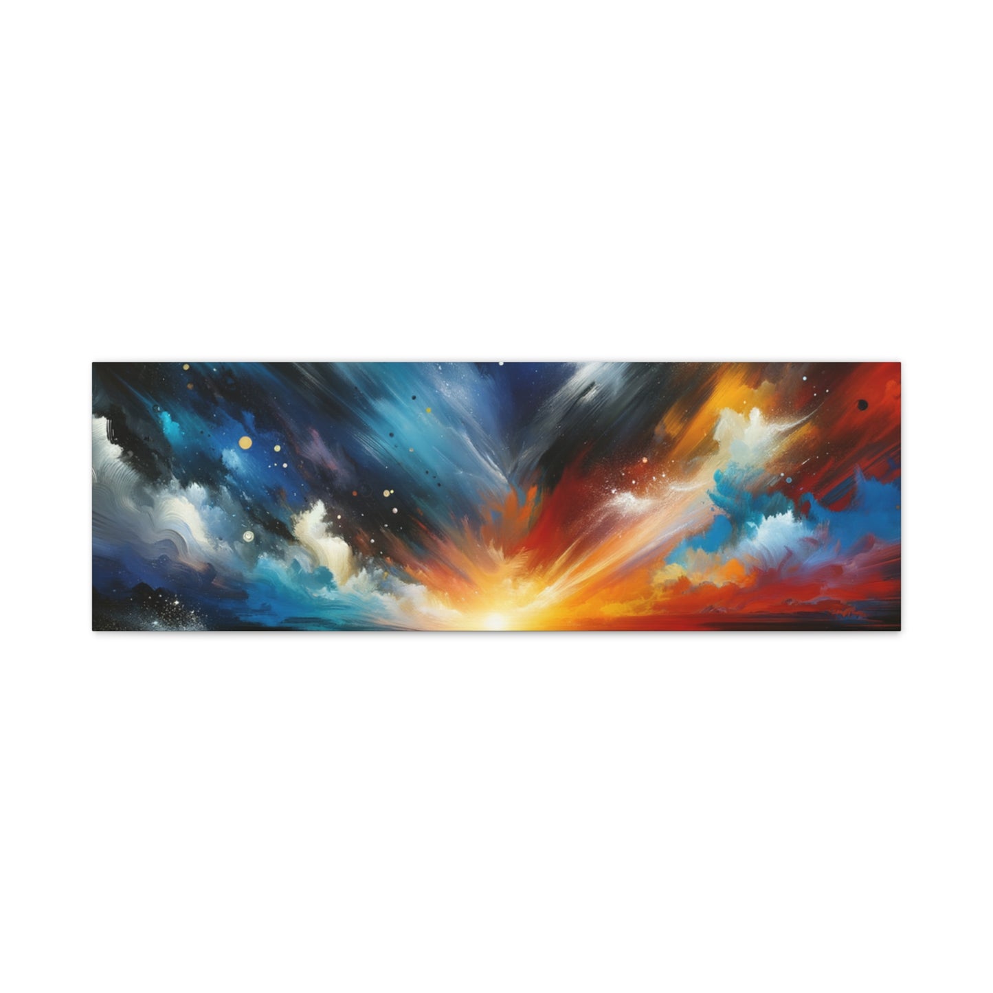 Vibrant Cosmic Sunrise - Matte Canvas, Stretched, 1.25"