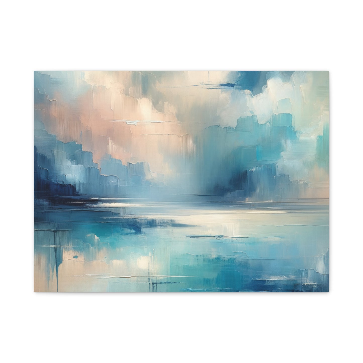 Abstract Sky Reflection - Matte Canvas, Stretched, 1.25"