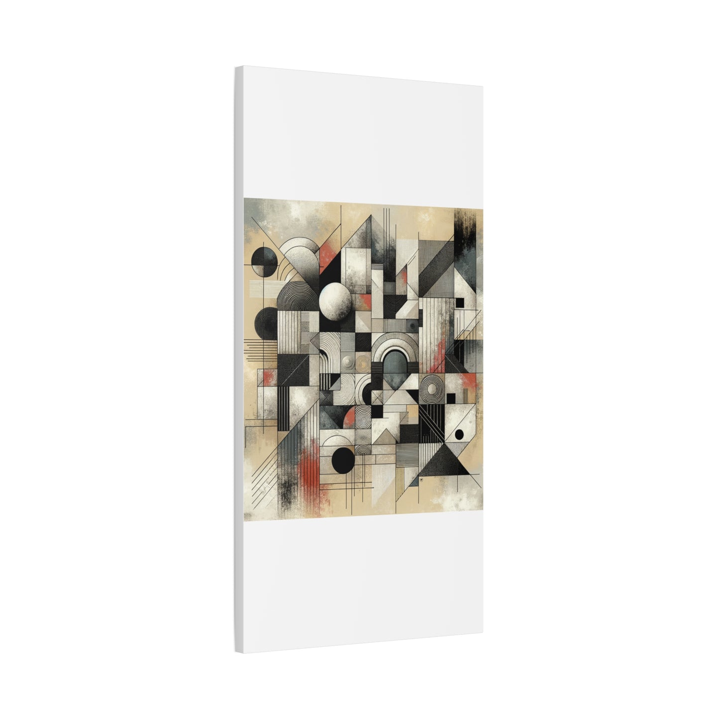 Abstract Geometry Matte Canvas, Stretched, 1.25"