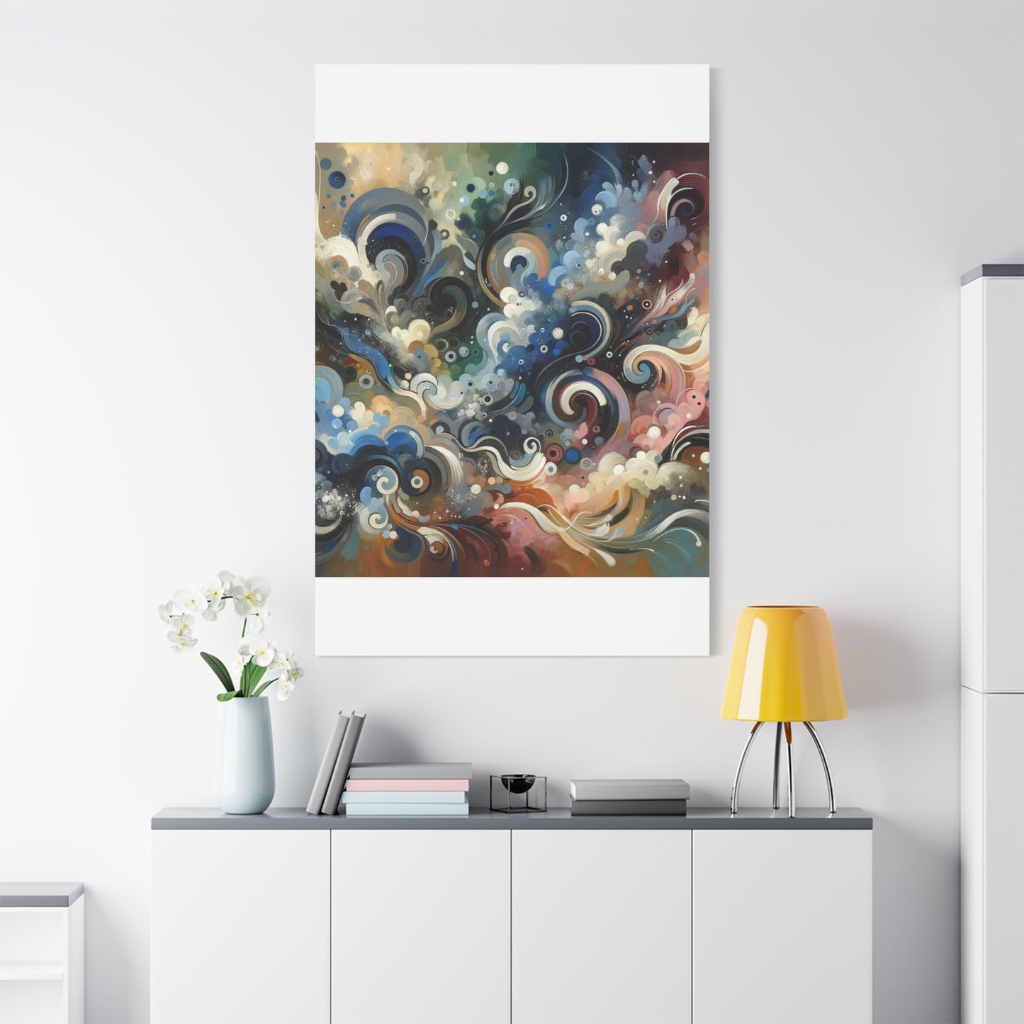 Abstract Swirls - Matte Canvas, Stretched, 1.25"