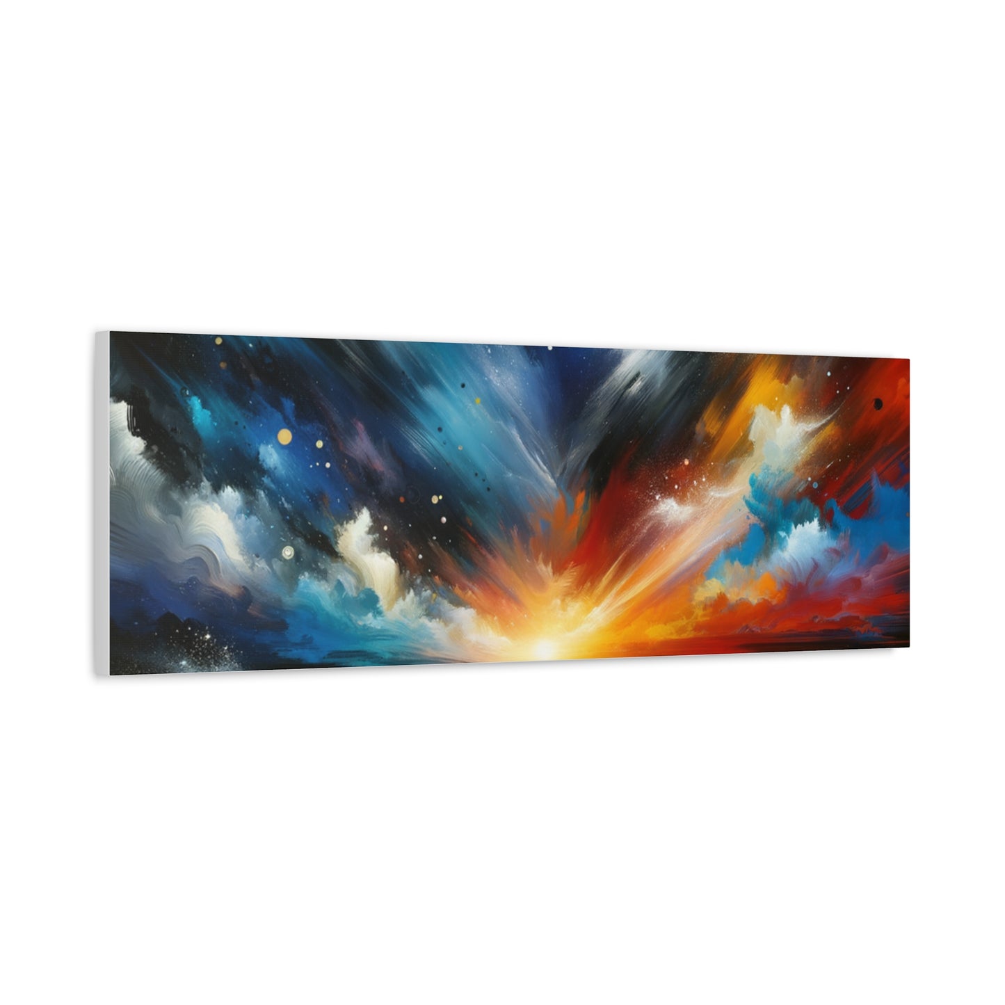 Vibrant Cosmic Sunrise - Matte Canvas, Stretched, 1.25"