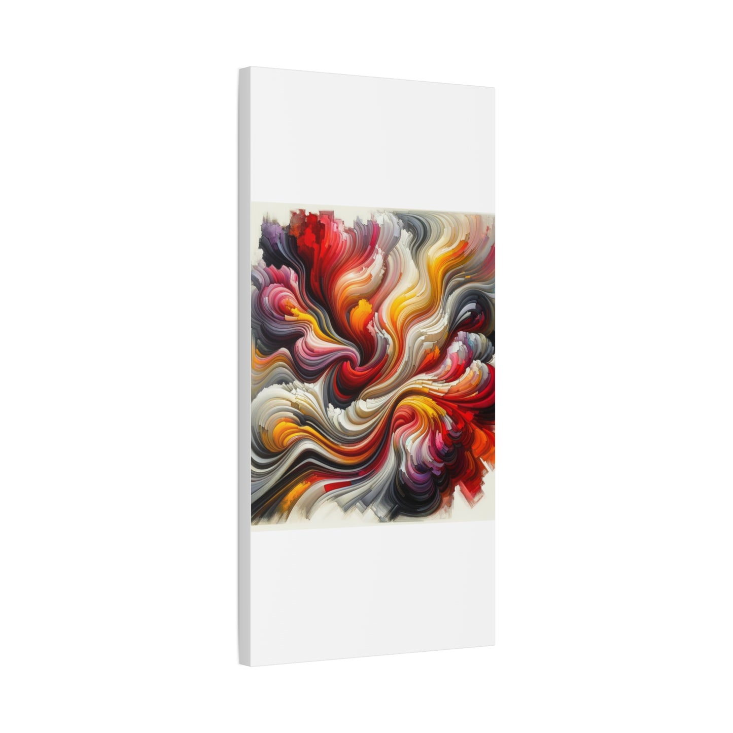 Vibrant Abstract Swirls - Matte Canvas, Stretched, 1.25"