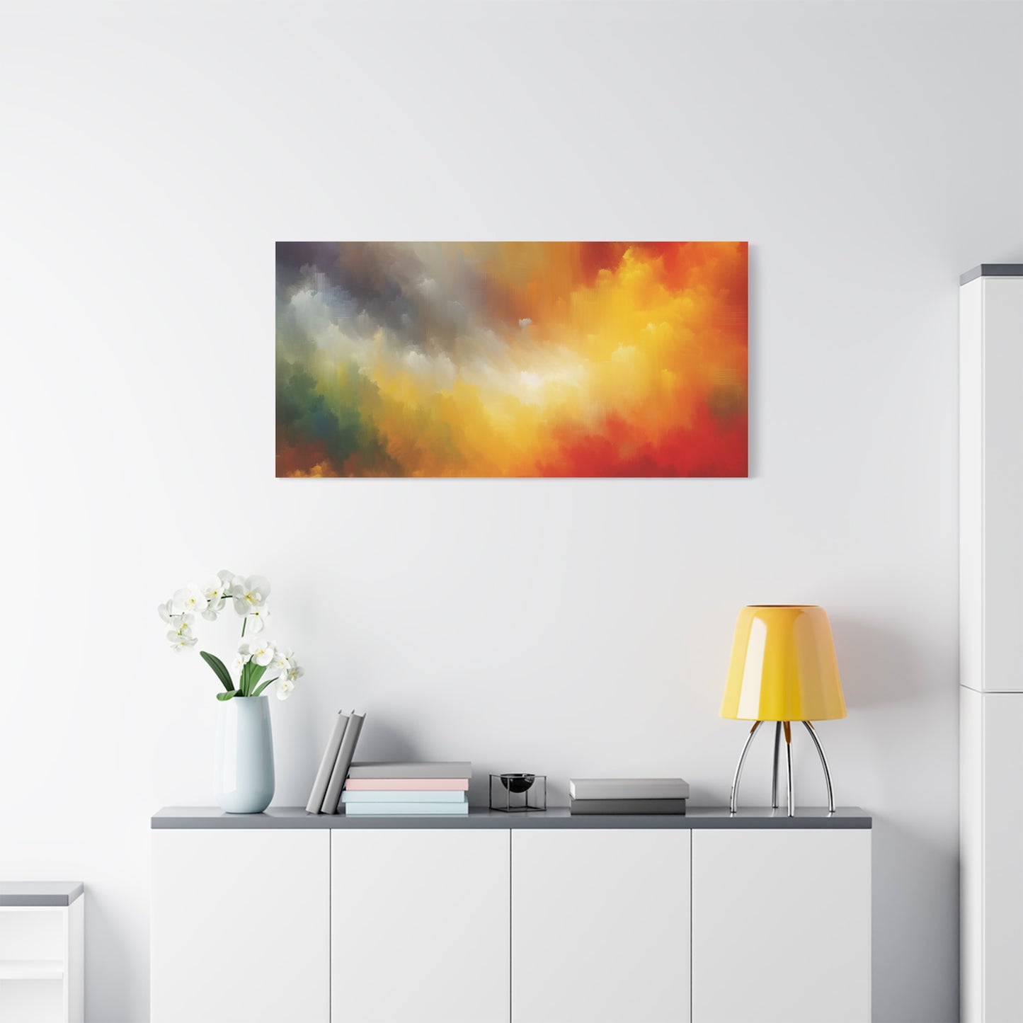 Vibrant Abstract Sky - Matte Canvas, Stretched, 1.25"