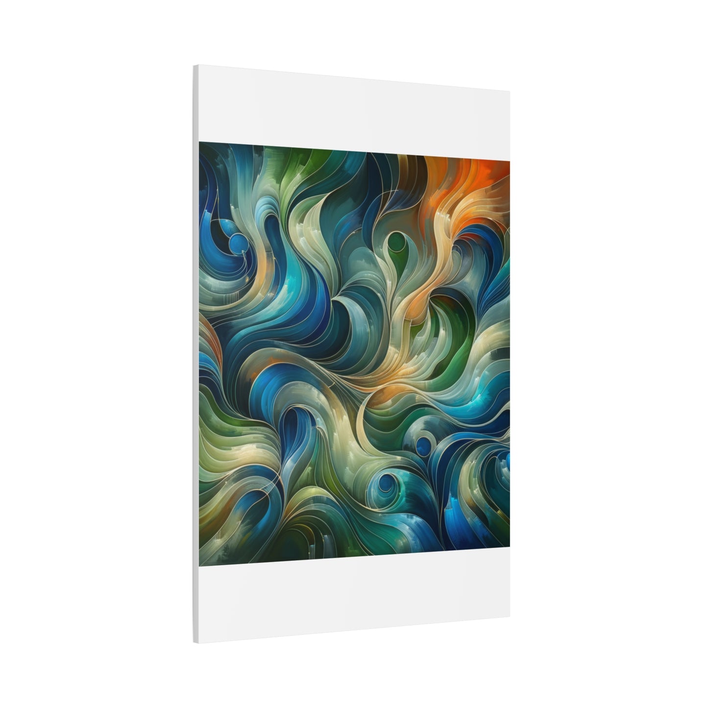 Abstract Swirls - Matte Canvas, Stretched, 1.25"