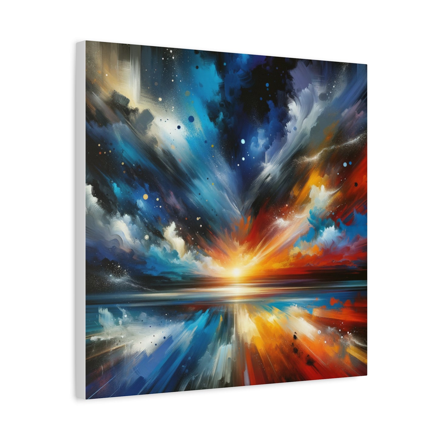 Vibrant Cosmic Sunrise - Matte Canvas, Stretched, 1.25"