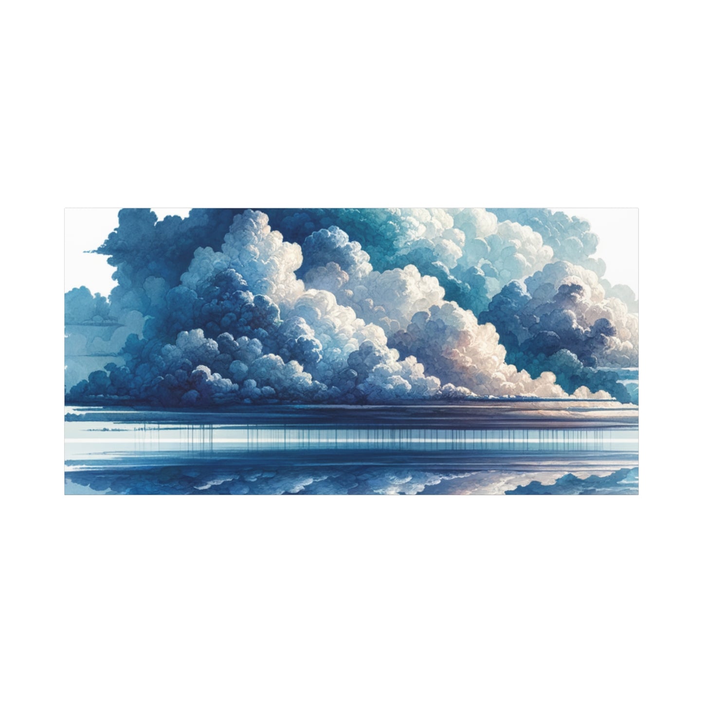 Cloud Reflections: Matte Canvas, Stretched, 1.25"