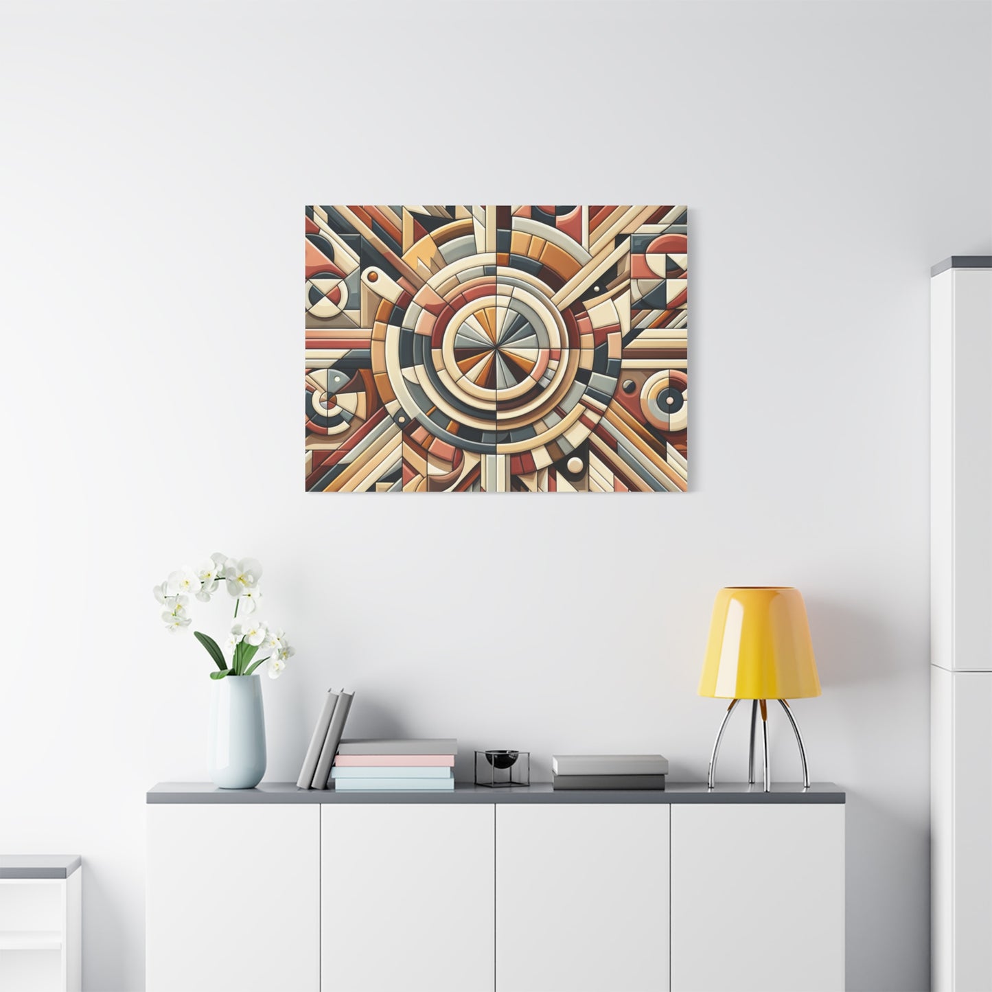 Geometric Abstraction - Matte Canvas, Stretched, 1.25"