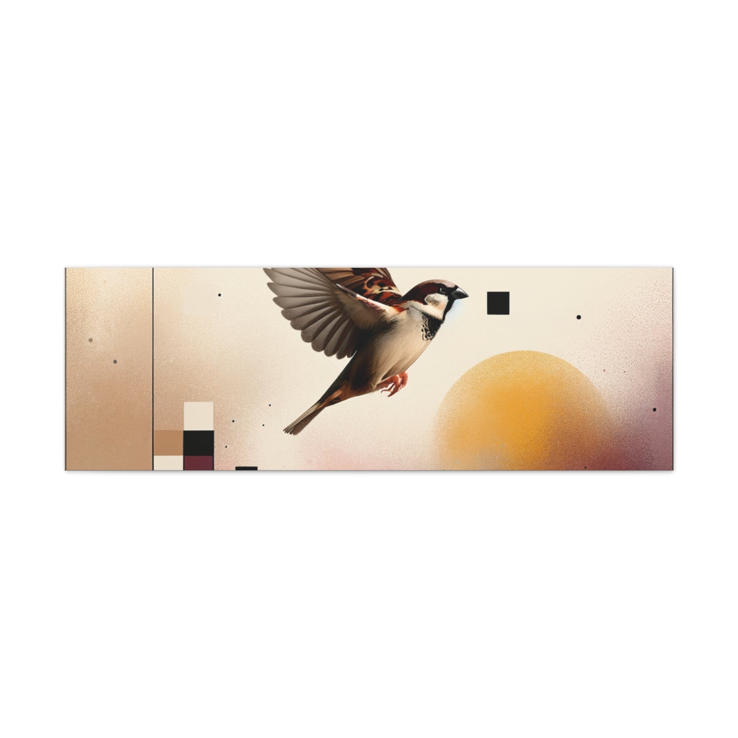 Sparrow Flight - Matte Canvas, Stretched, 1.25"