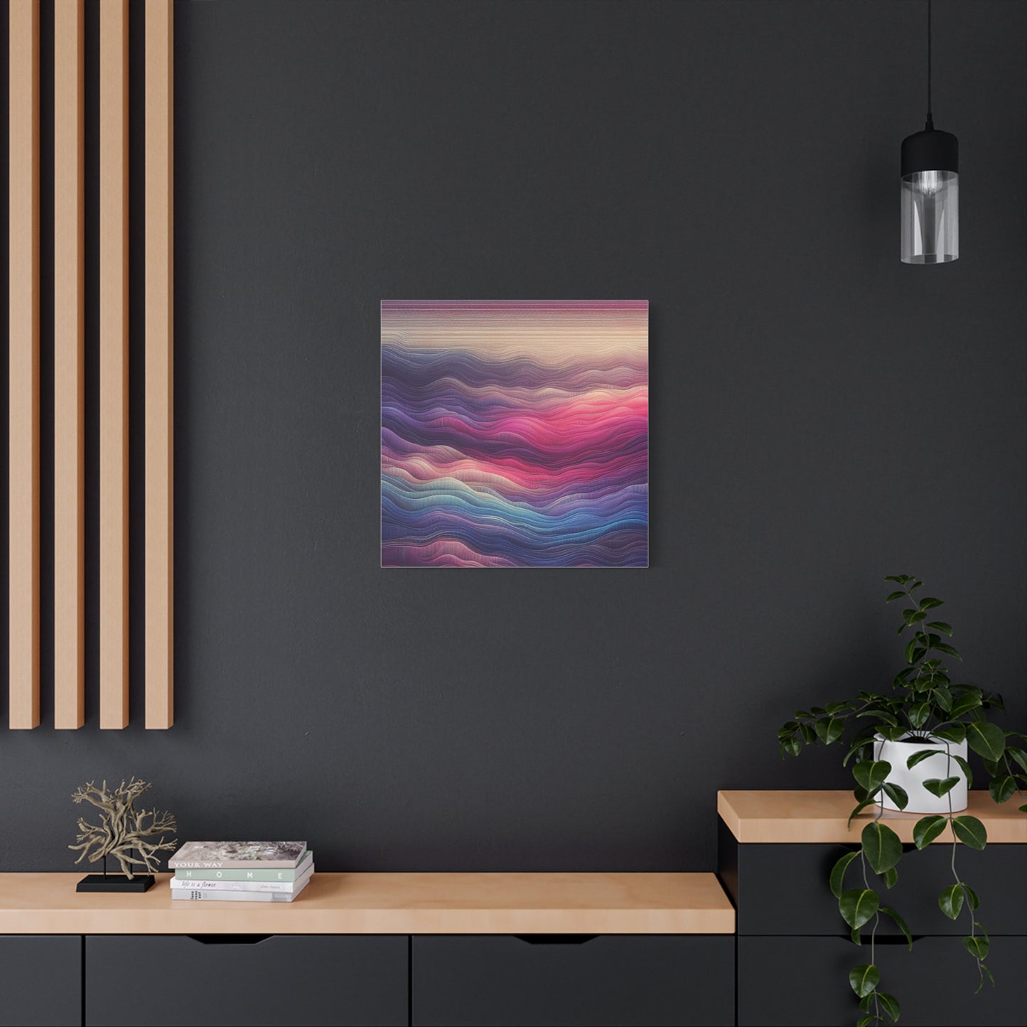 Wave Harmony - Matte Canvas, Stretched, 1.25"