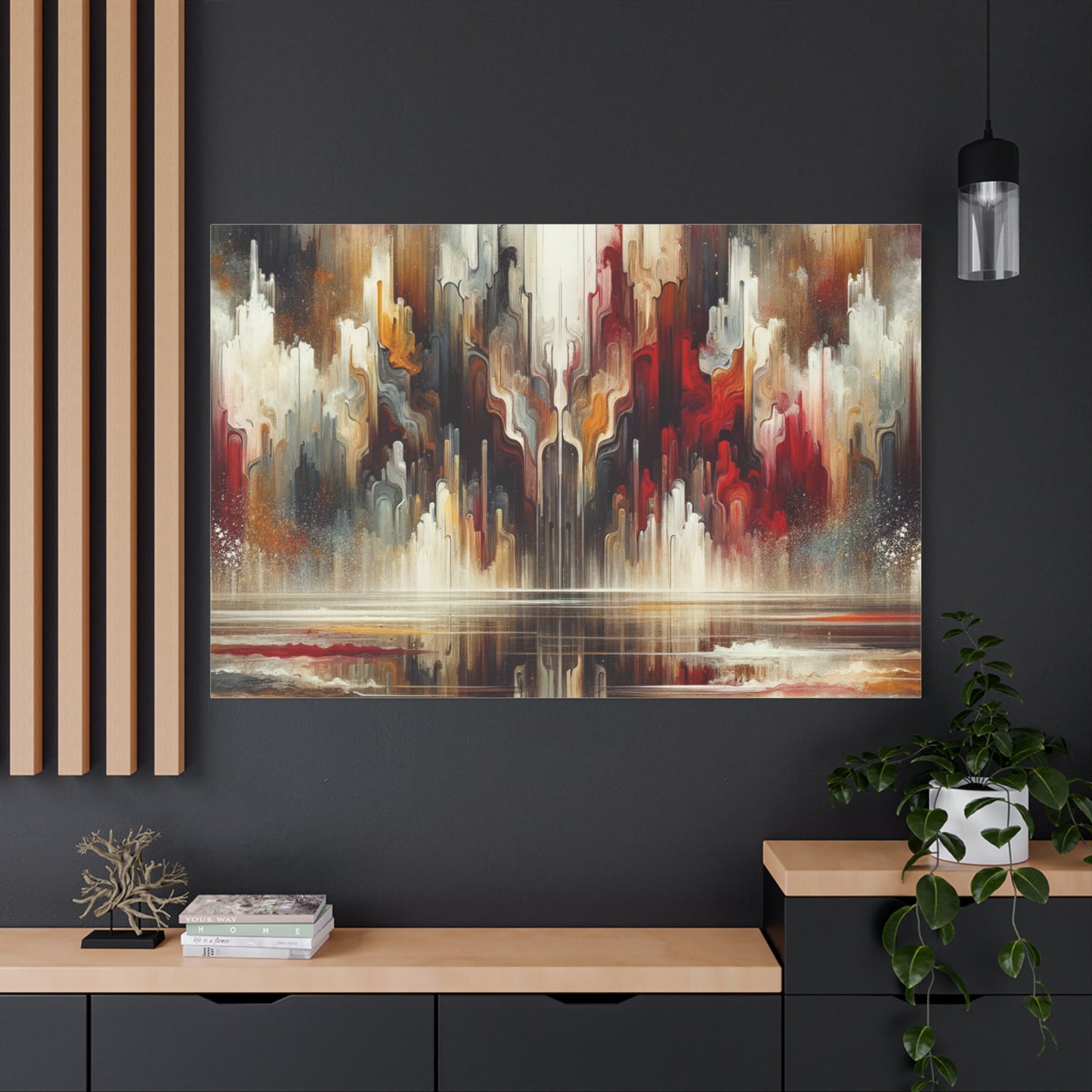 Abstract Symphony - Matte Canvas, Stretched, 1.25"