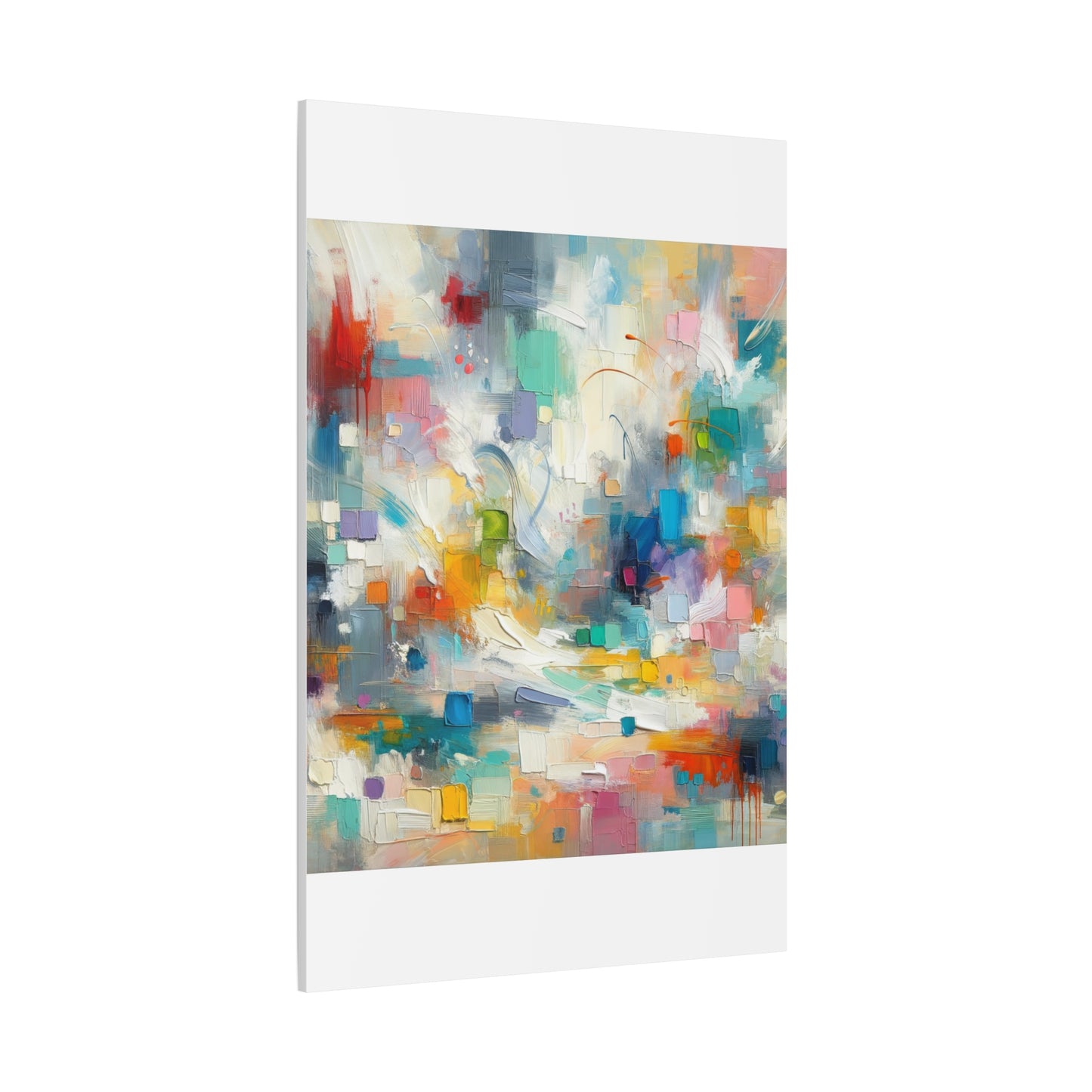 Abstract Color Burst - Matte Canvas, Stretched, 1.25"