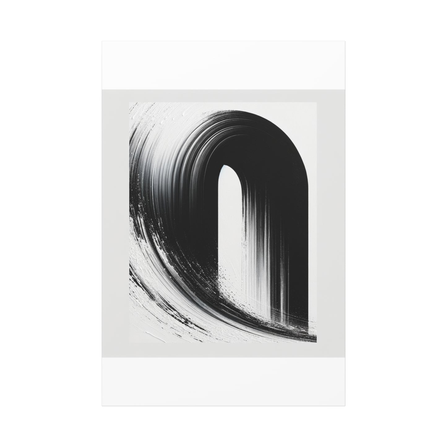 Abstract Arch Matte Canvas, Stretched, 1.25"