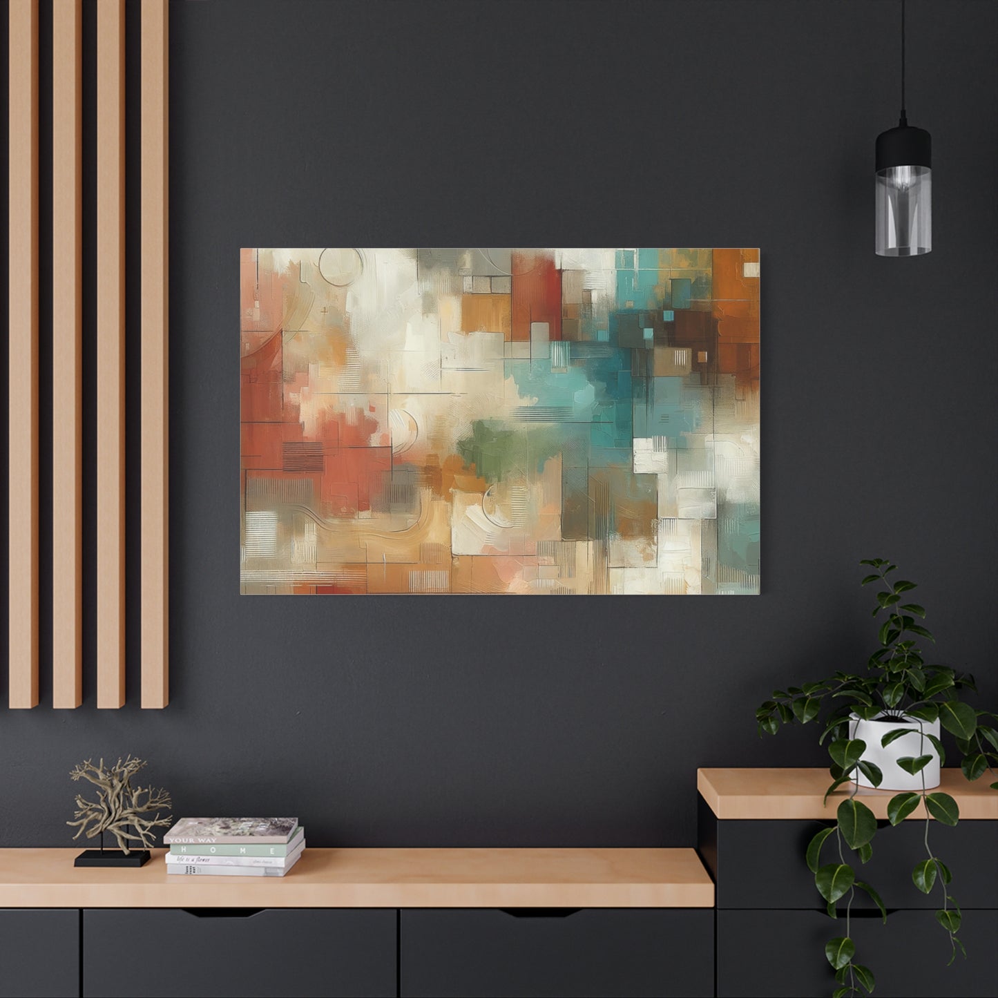 Abstract Symphony - Matte Canvas, Stretched, 1.25"