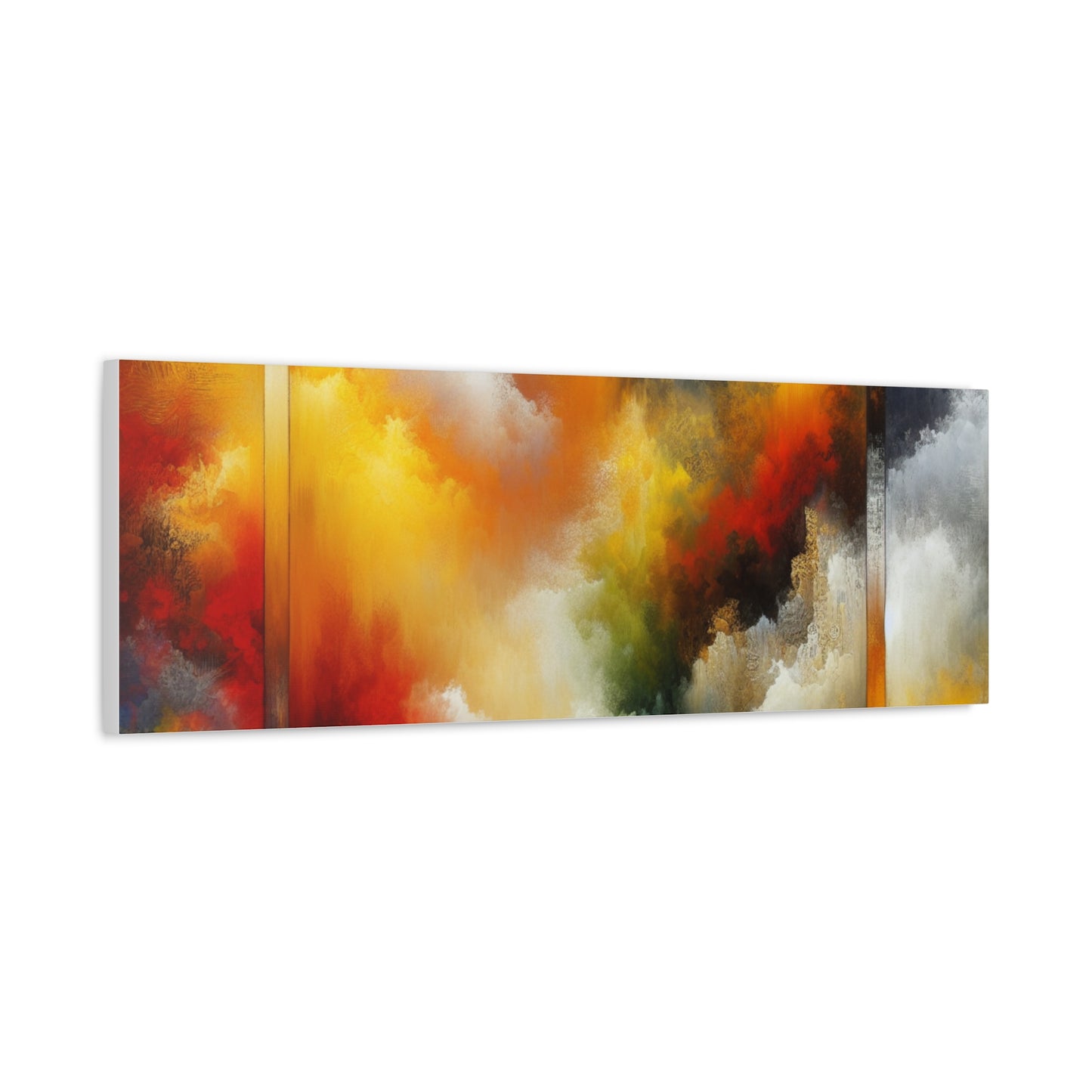 Abstract Colorful Clouds - Matte Canvas, Stretched, 1.25"