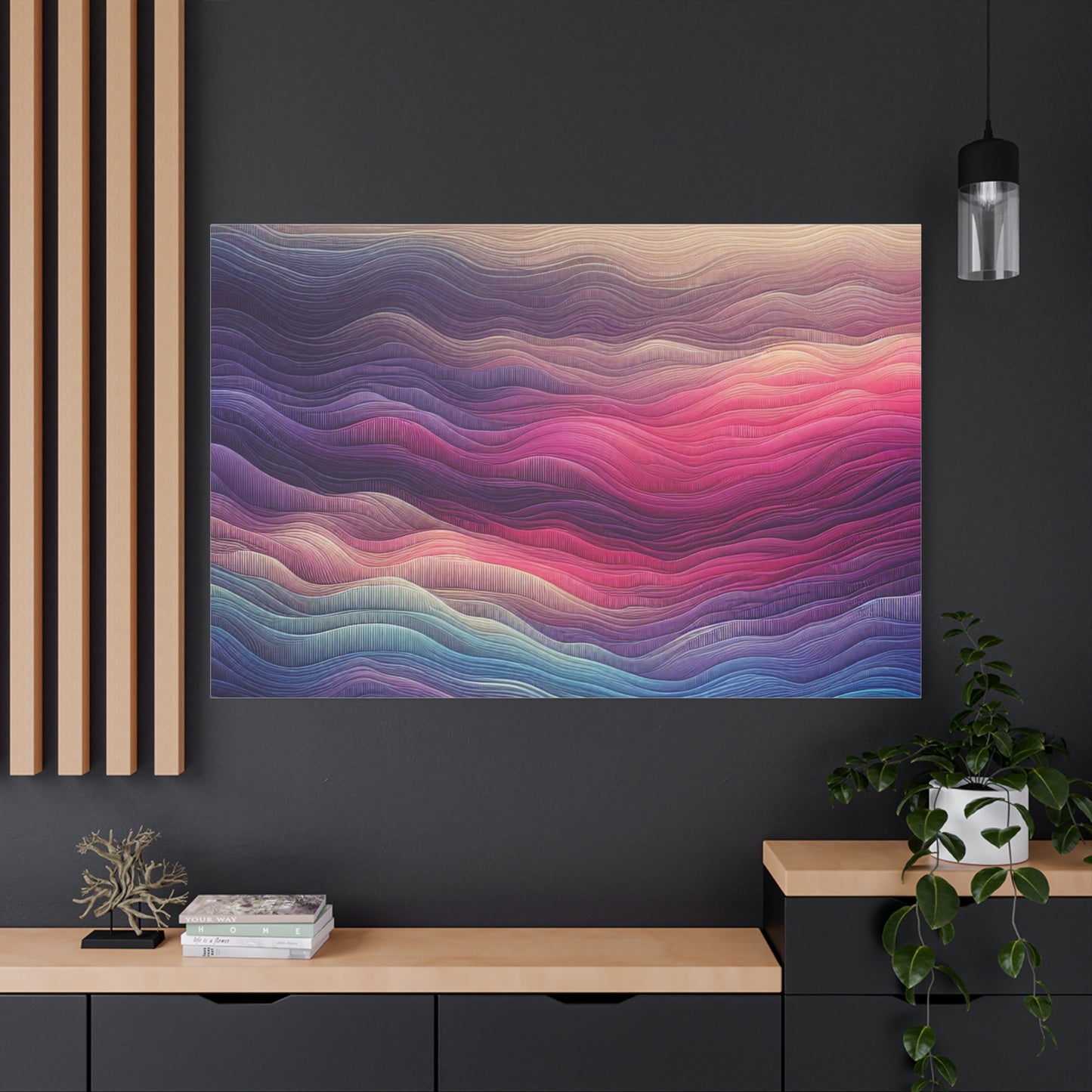 Wave Harmony - Matte Canvas, Stretched, 1.25"