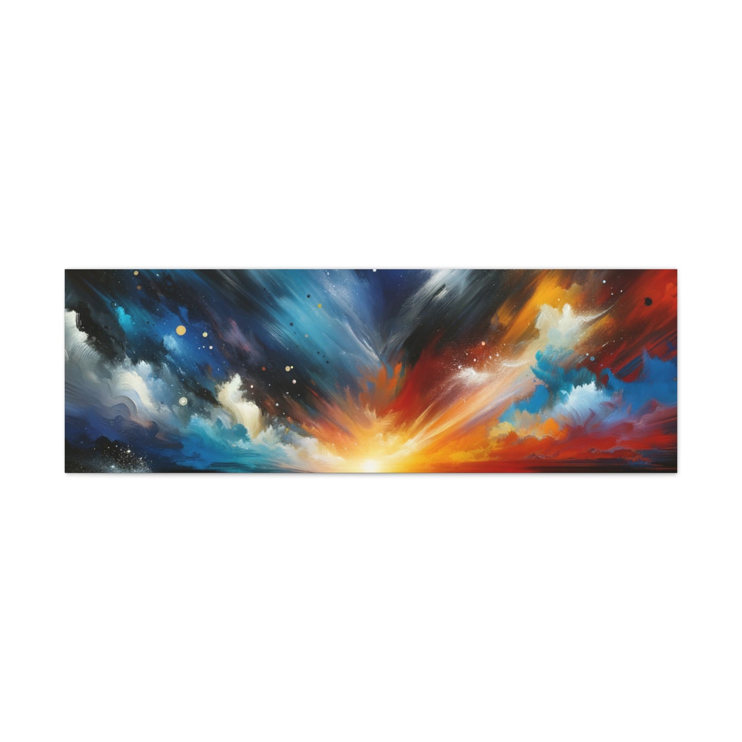 Vibrant Cosmic Sunrise - Matte Canvas, Stretched, 1.25"