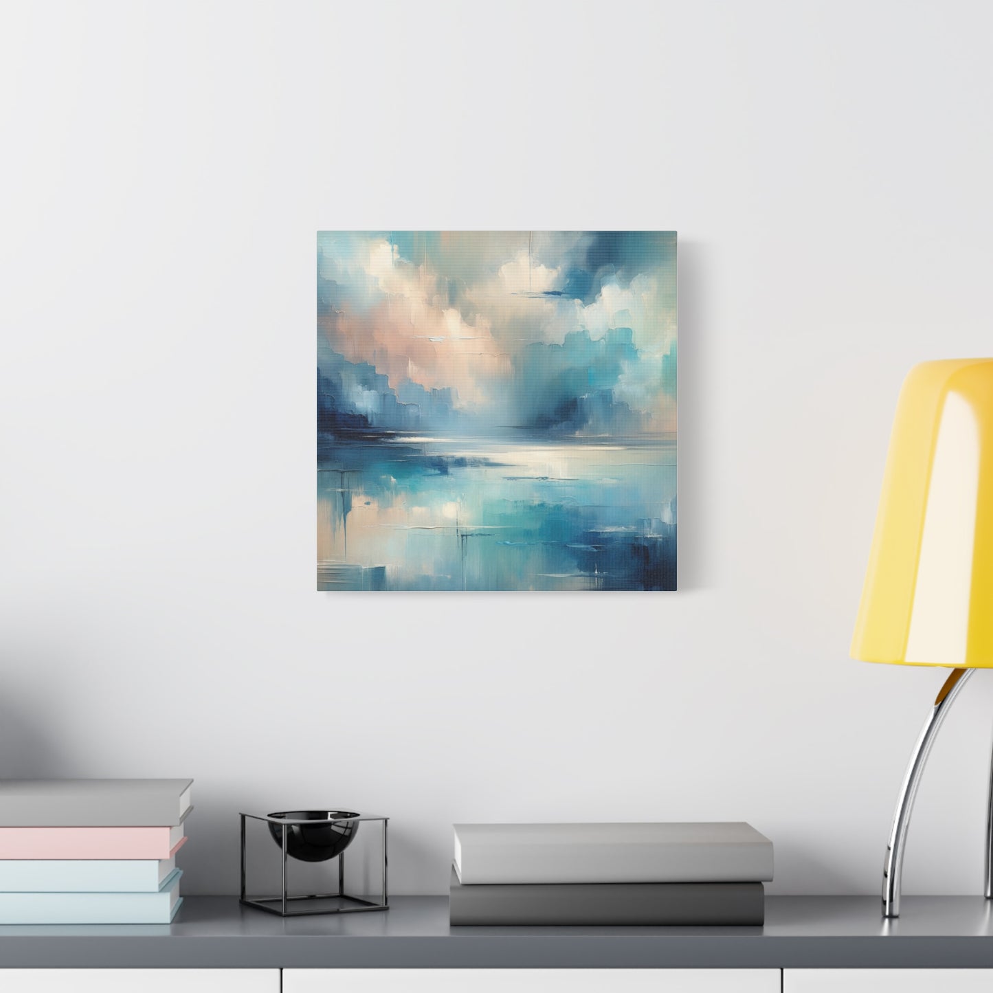 Abstract Sky Reflection - Matte Canvas, Stretched, 1.25"