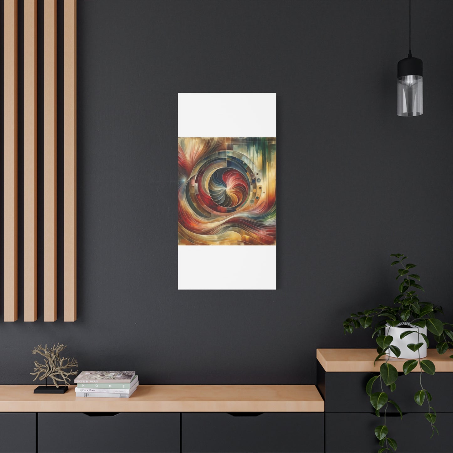 Abstract Swirl - Matte Canvas, Stretched, 1.25"