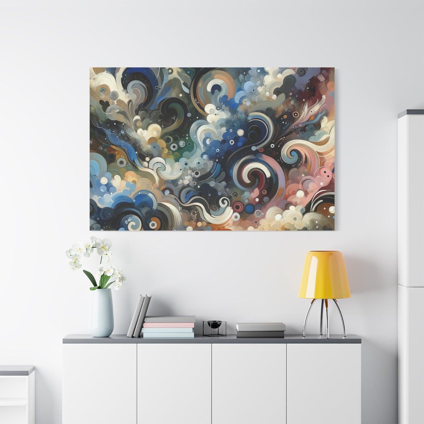 Abstract Swirls - Matte Canvas, Stretched, 1.25"