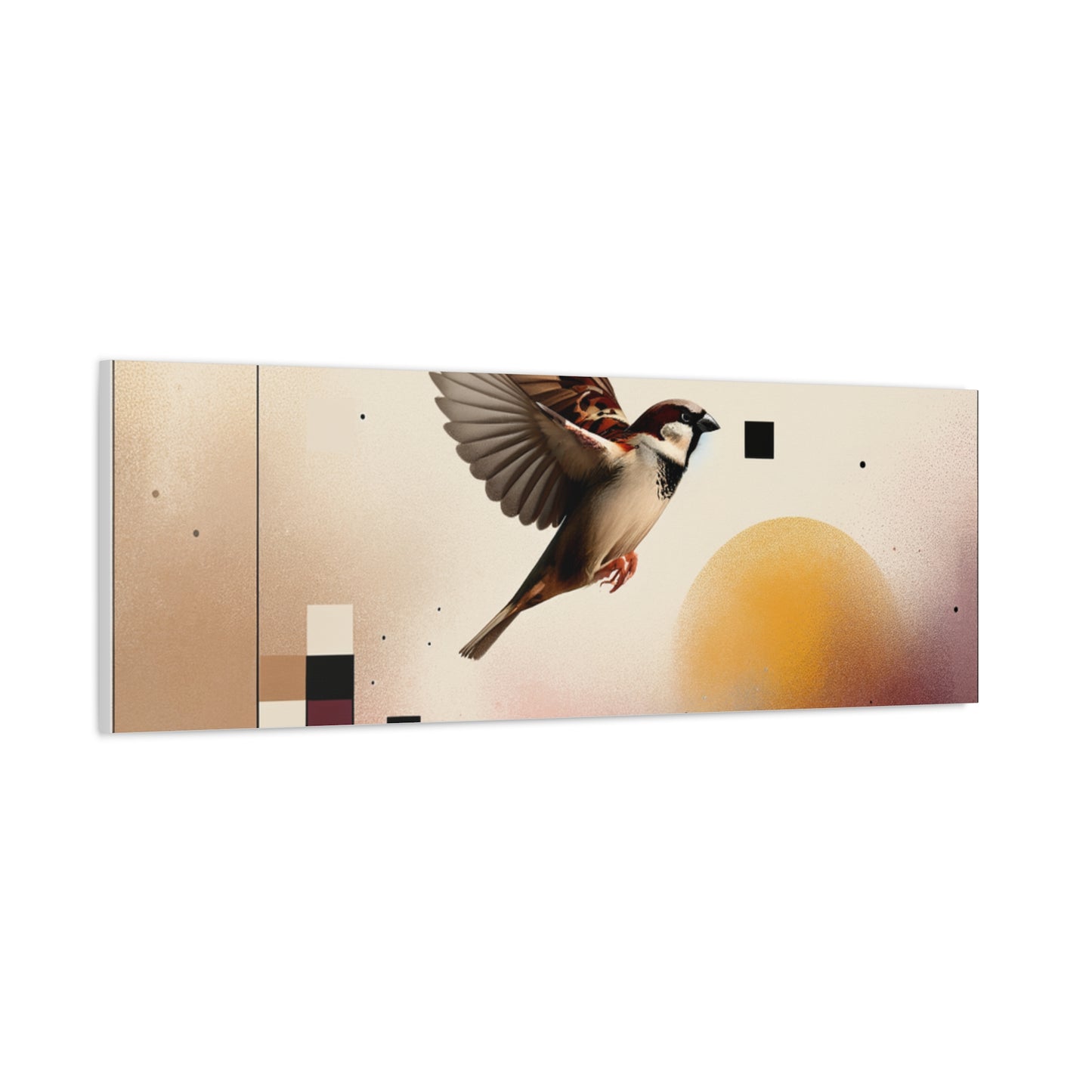 Sparrow Flight - Matte Canvas, Stretched, 1.25"