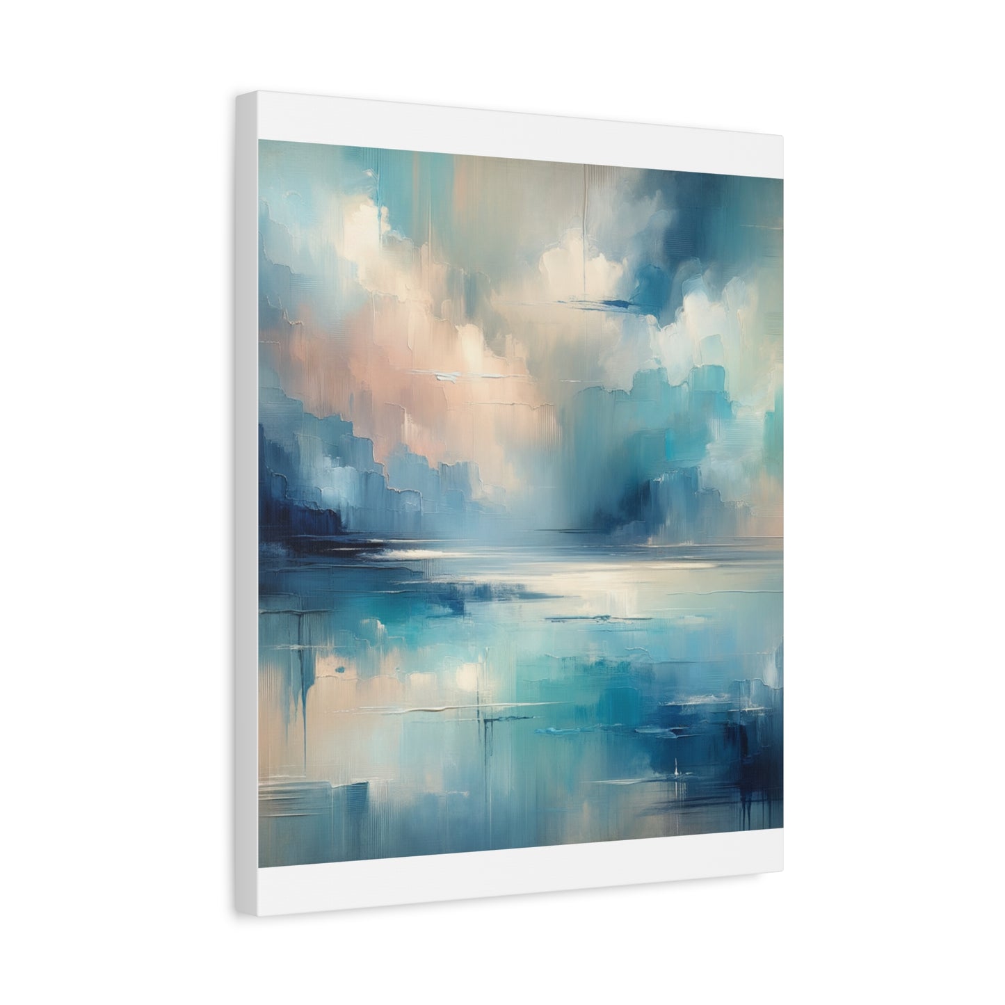 Abstract Sky Reflection - Matte Canvas, Stretched, 1.25"