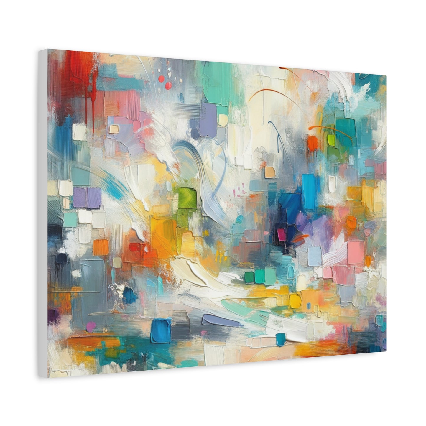 Abstract Color Burst - Matte Canvas, Stretched, 1.25"