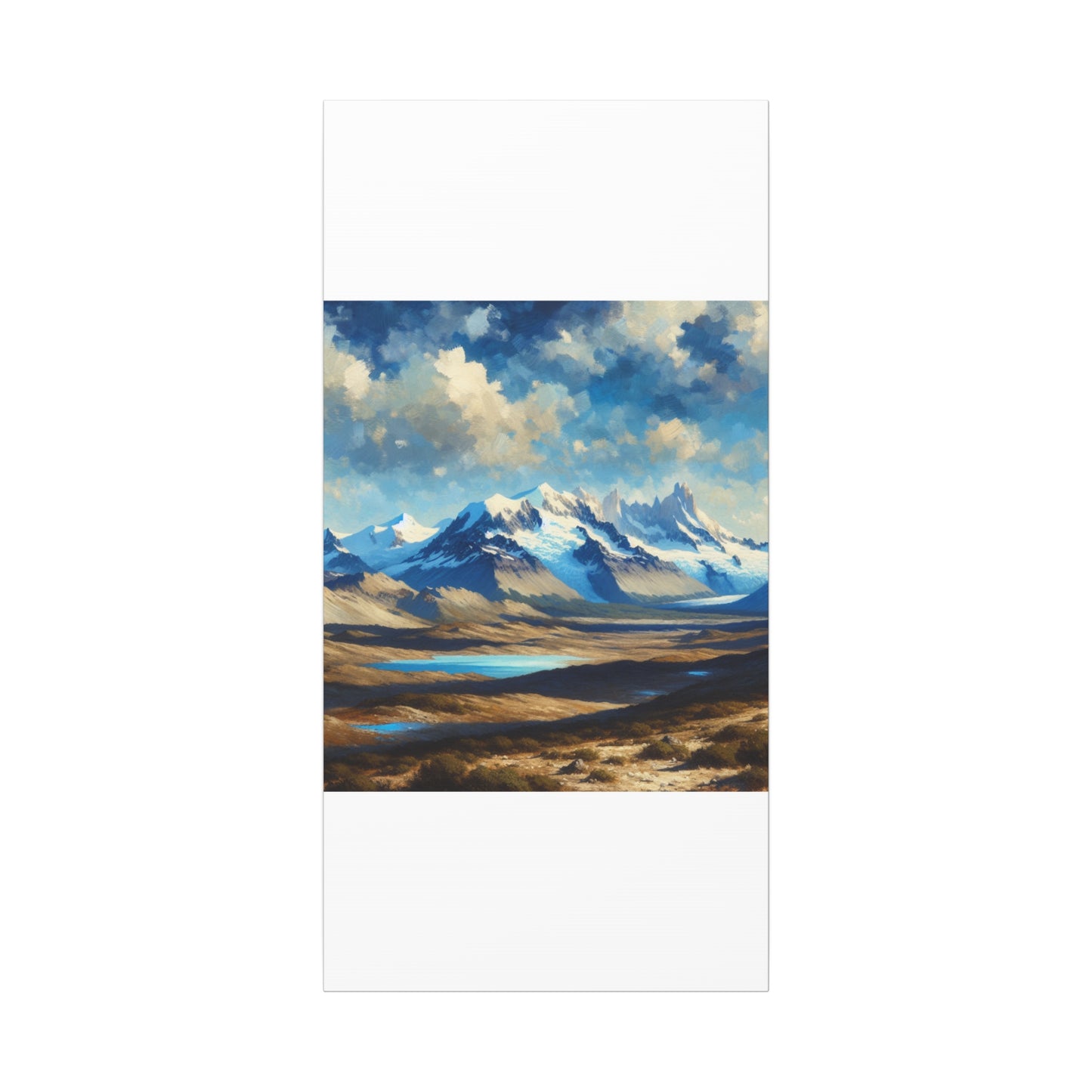 Mountain Landscape - Matte Canvas, Stretched, 1.25"