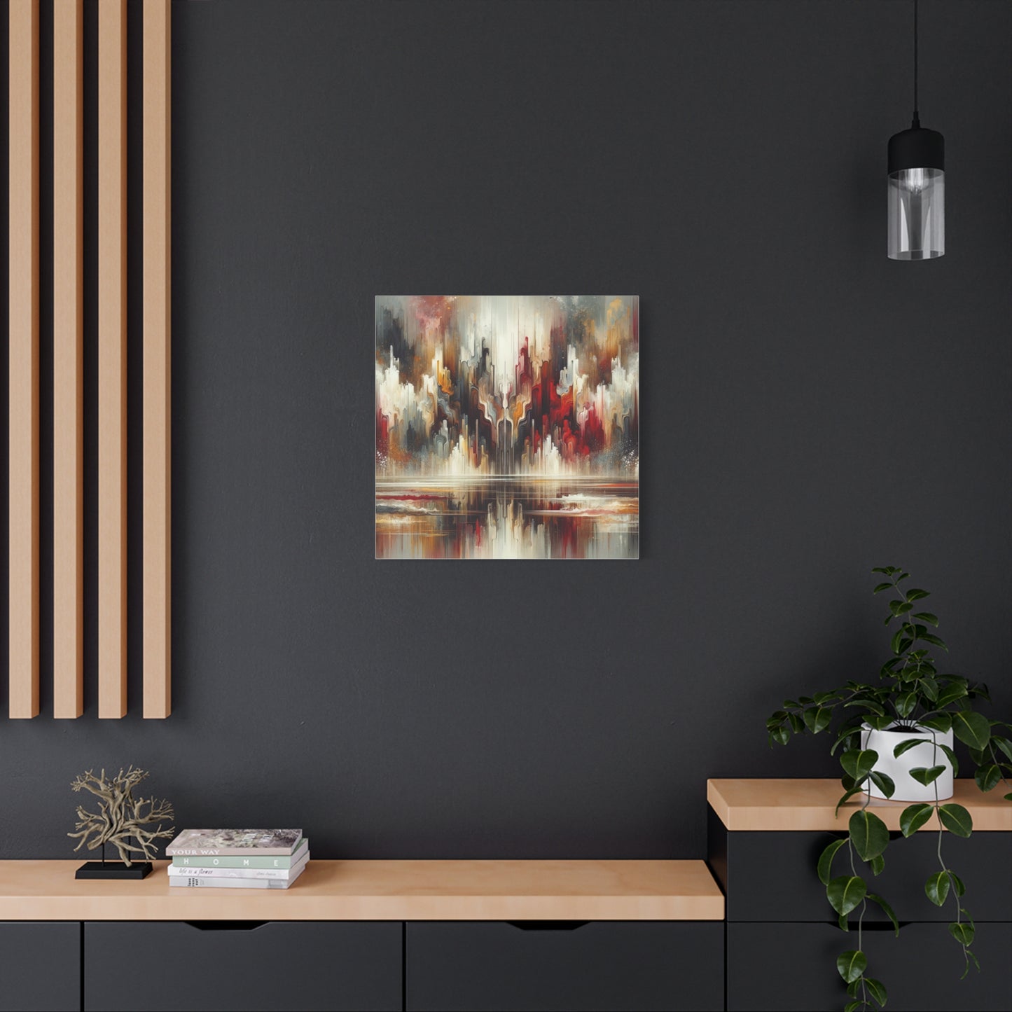 Abstract Symphony - Matte Canvas, Stretched, 1.25"