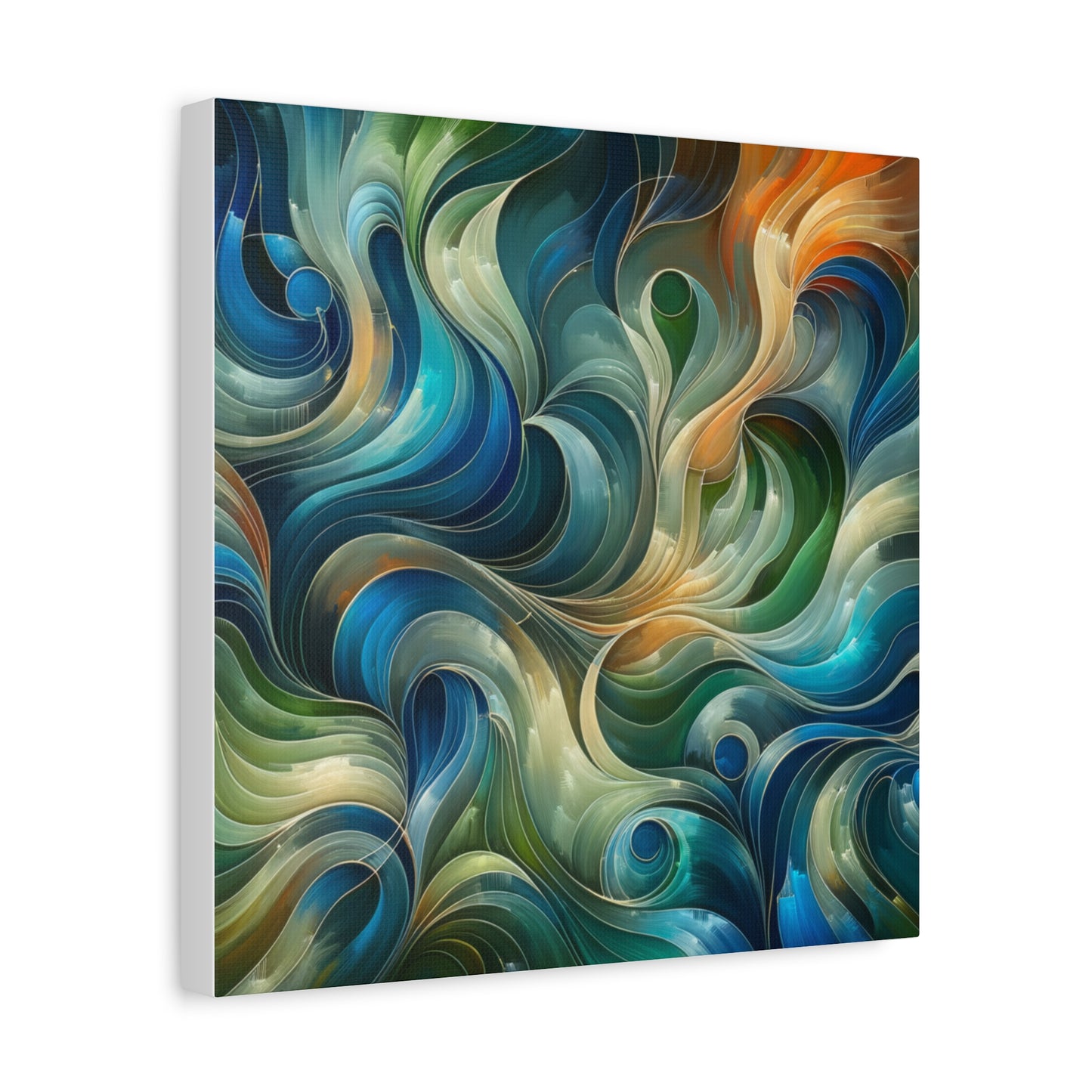 Abstract Swirls - Matte Canvas, Stretched, 1.25"