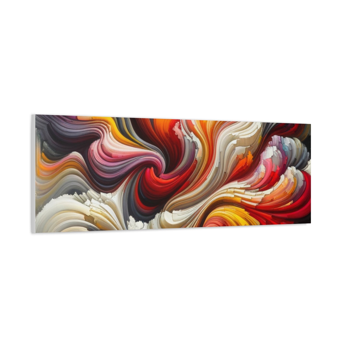 Vibrant Abstract Swirls - Matte Canvas, Stretched, 1.25"