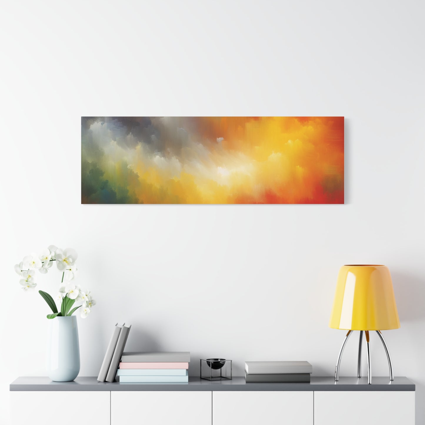 Vibrant Abstract Sky - Matte Canvas, Stretched, 1.25"