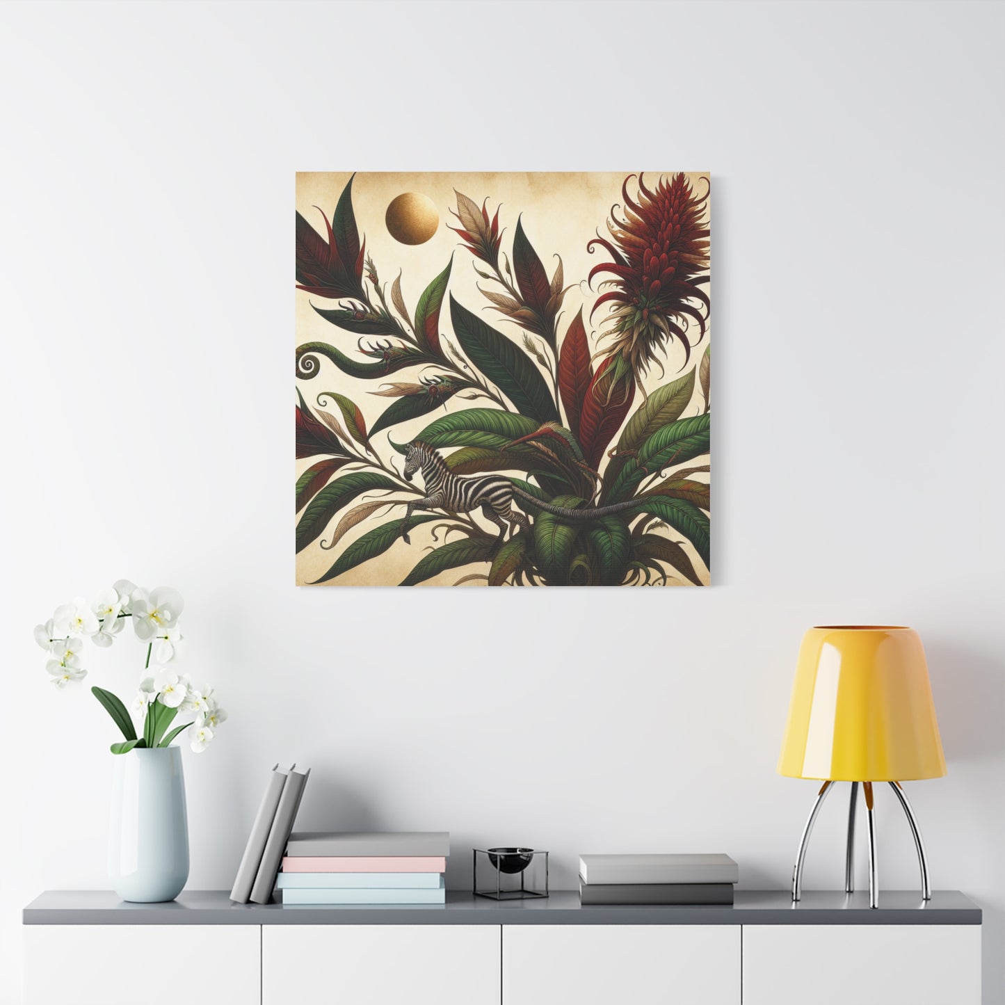 Exotic Zebra Fantasy - Matte Canvas, Stretched, 1.25"