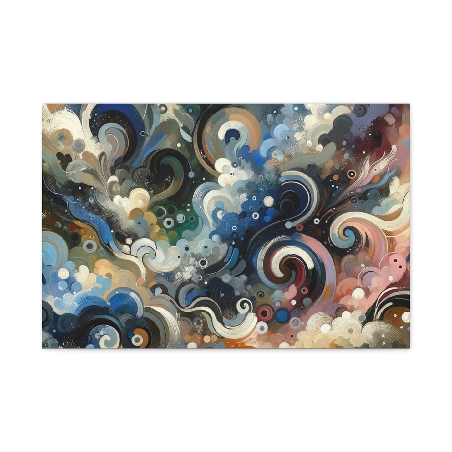 Abstract Swirls - Matte Canvas, Stretched, 1.25"