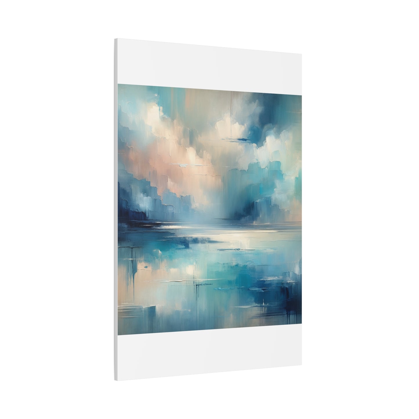 Abstract Sky Reflection - Matte Canvas, Stretched, 1.25"