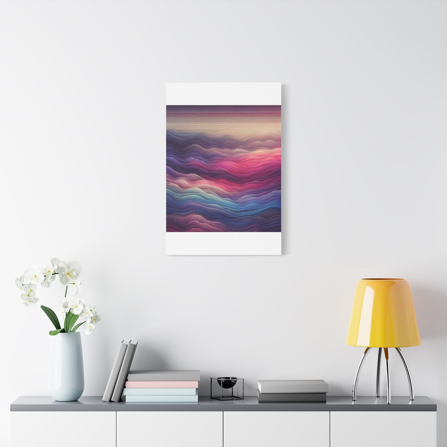 Wave Harmony - Matte Canvas, Stretched, 1.25"