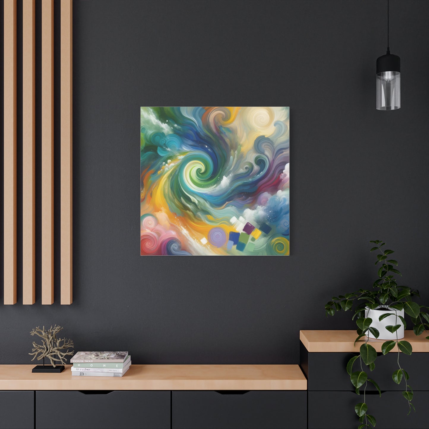 Swirling Symphony - Matte Canvas, Stretched, 1.25"