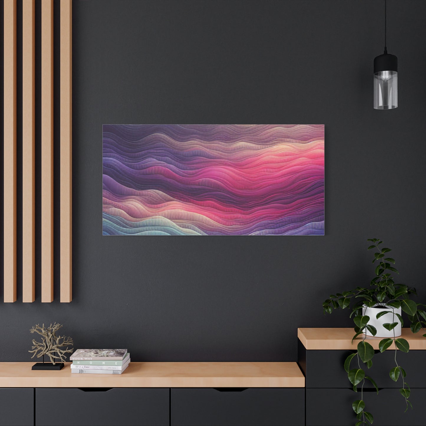 Wave Harmony - Matte Canvas, Stretched, 1.25"