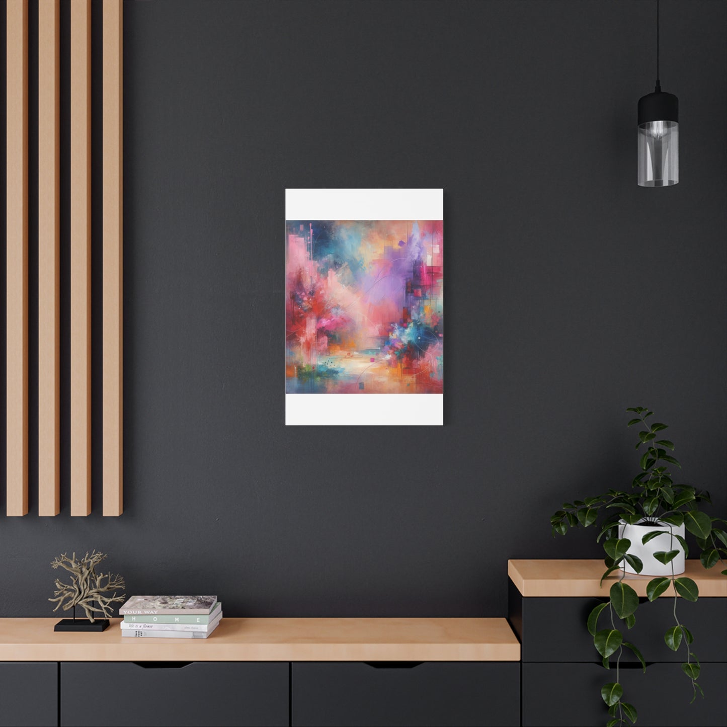 Abstract Color Symphony - Matte Canvas, Stretched, 1.25"