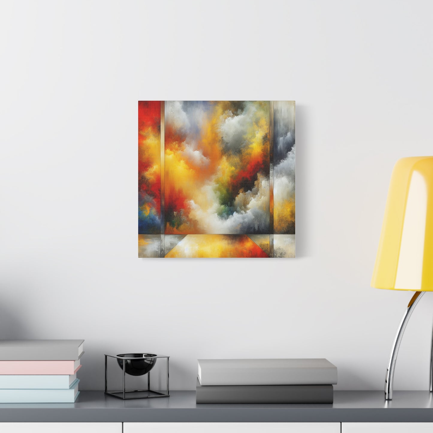 Abstract Colorful Clouds - Matte Canvas, Stretched, 1.25"