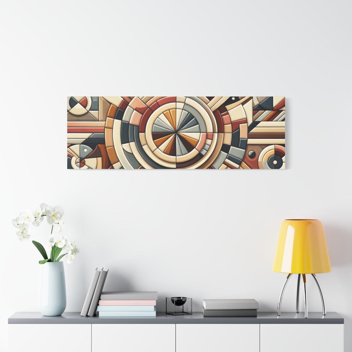 Geometric Abstraction - Matte Canvas, Stretched, 1.25"