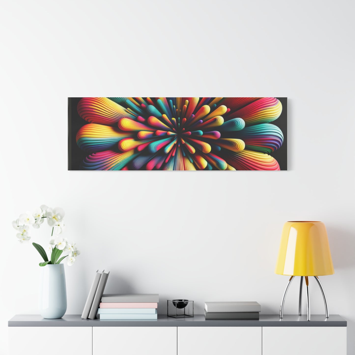 Vibrant Bloom - Matte Canvas, Stretched, 1.25"