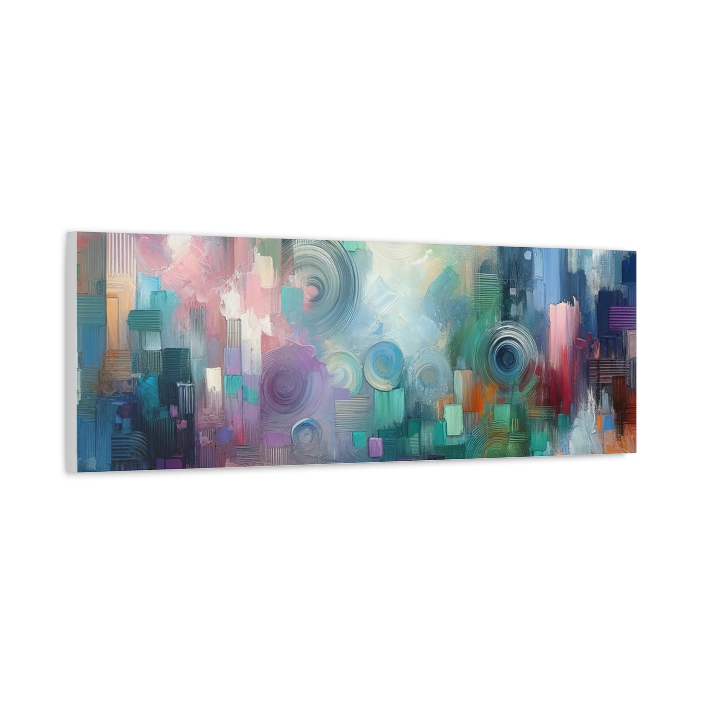 Abstract Color Symphony - Matte Canvas, Stretched, 1.25"