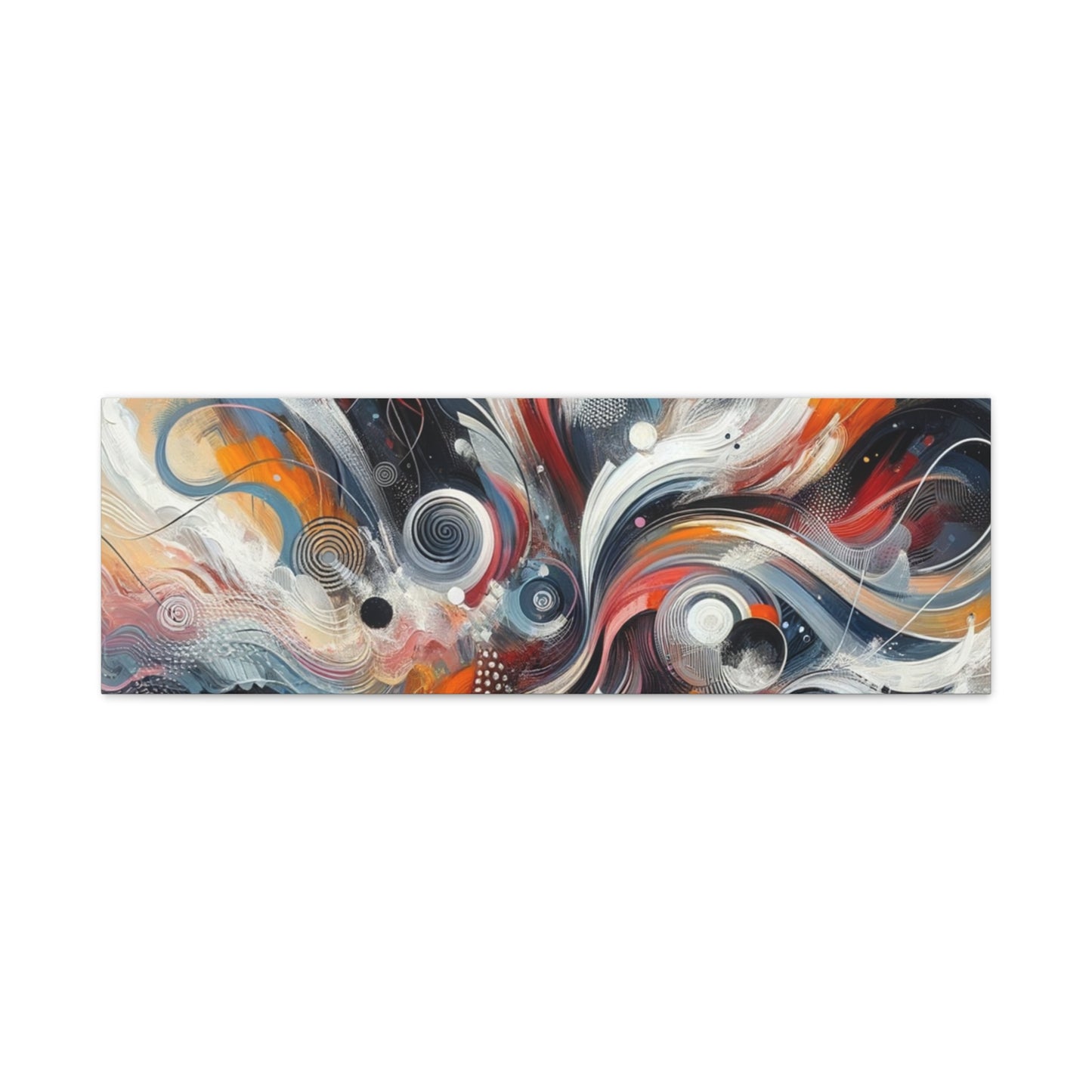 Abstract Swirl Matte Canvas, Stretched, 1.25"