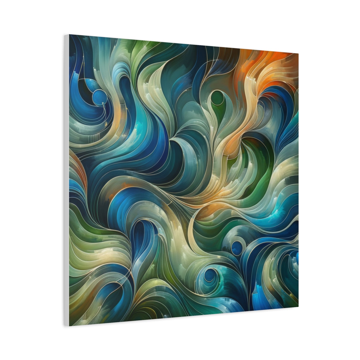 Abstract Swirls - Matte Canvas, Stretched, 1.25"