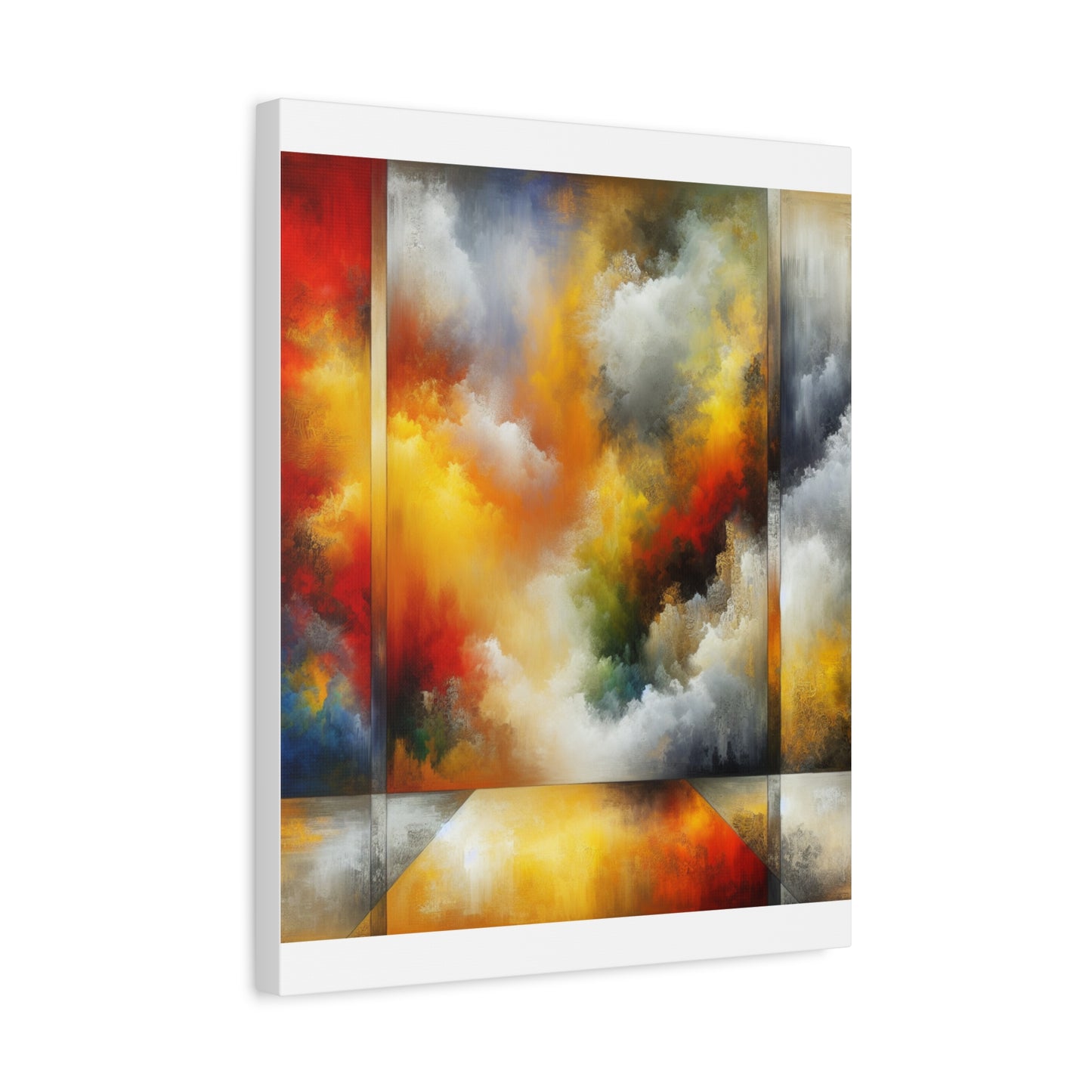 Abstract Colorful Clouds - Matte Canvas, Stretched, 1.25"