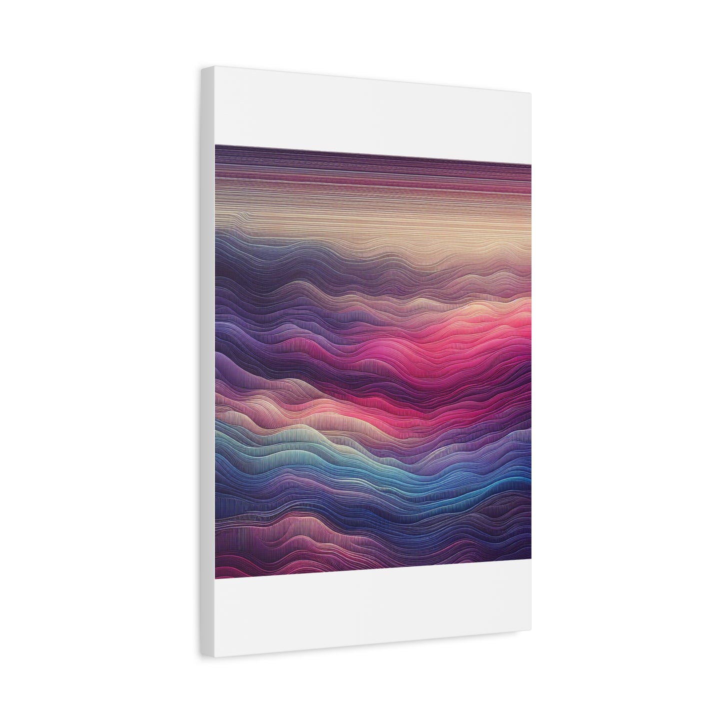 Wave Harmony - Matte Canvas, Stretched, 1.25"