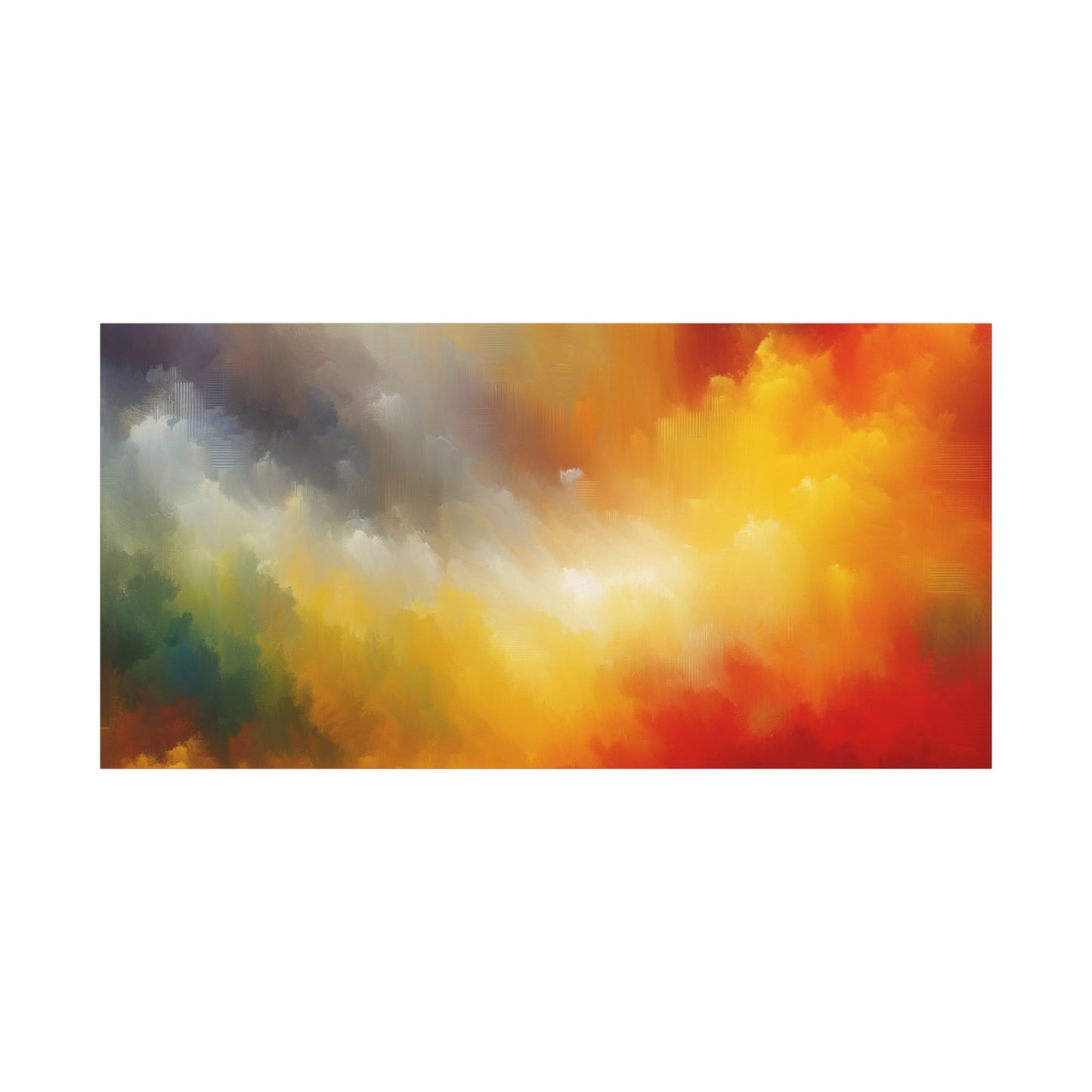 Vibrant Abstract Sky - Matte Canvas, Stretched, 1.25"